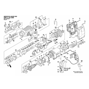 Bosch GBH 2-26 DBR (0611255503-EU)